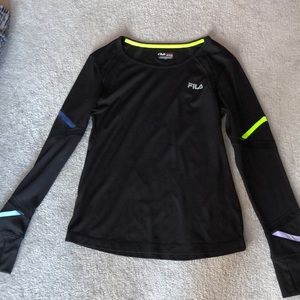 Women’s athletic fila long sleeve